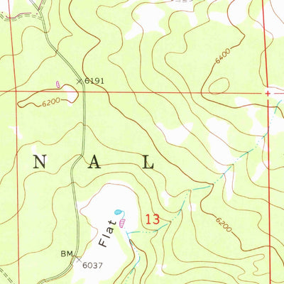 United States Geological Survey Soup Creek, CA (1963, 24000-Scale) digital map