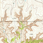 United States Geological Survey Sourdough Creek SW, TX (1973, 24000-Scale) digital map