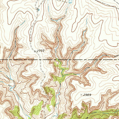 United States Geological Survey Sourdough Creek SW, TX (1973, 24000-Scale) digital map