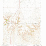 United States Geological Survey Sourdough Creek, TX (1973, 24000-Scale) digital map
