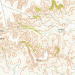 United States Geological Survey Sourdough Creek, TX (1973, 24000-Scale) digital map