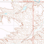 United States Geological Survey Sourdough Flats, SD (1984, 24000-Scale) digital map
