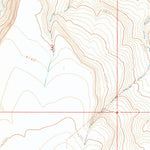 United States Geological Survey Sourdough Spring, OR (1967, 24000-Scale) digital map
