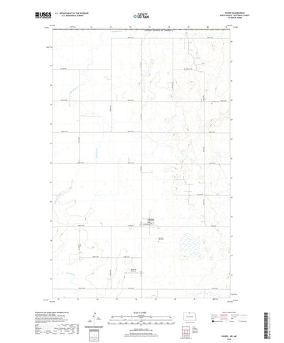 United States Geological Survey Souris, ND (2020, 24000-Scale) digital map
