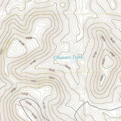 United States Geological Survey Souse Springs, NM (2020, 24000-Scale) digital map