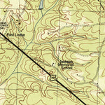 United States Geological Survey South Anna, VA (1944, 31680-Scale) digital map