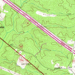 United States Geological Survey South Anna, VA (1968, 24000-Scale) digital map