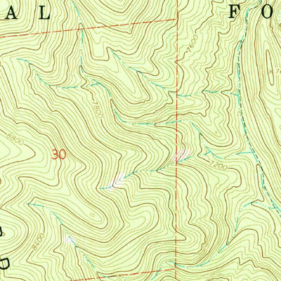 United States Geological Survey South Baldy, NM (1965, 24000-Scale) digital map