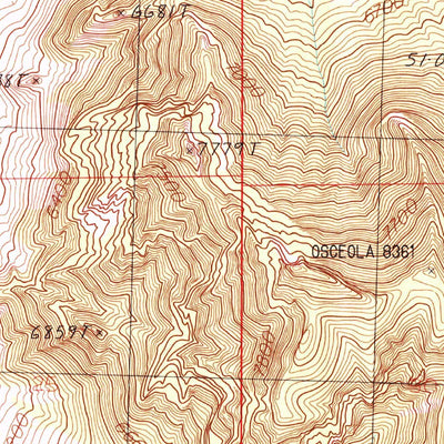 United States Geological Survey South Bastian Spring, NV (1986, 24000-Scale) digital map