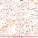 United States Geological Survey South Bear Creek, MT (1972, 24000-Scale) digital map