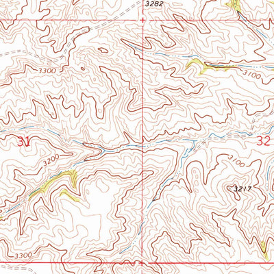 United States Geological Survey South Bear Creek, MT (1972, 24000-Scale) digital map