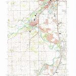 United States Geological Survey South Beloit, IL-WI (1993, 24000-Scale) digital map