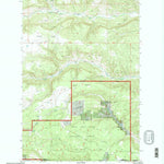 United States Geological Survey South Bench, MT (1995, 24000-Scale) digital map