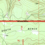 United States Geological Survey South Bench, MT (1995, 24000-Scale) digital map
