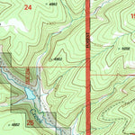 United States Geological Survey South Bench, MT (1995, 24000-Scale) digital map