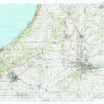 United States Geological Survey South Bend, IN-MI (1983, 100000-Scale) digital map