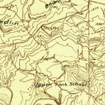 United States Geological Survey South Bend, TX (1925, 48000-Scale) digital map
