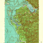 United States Geological Survey South Bend, WA (1940, 62500-Scale) digital map