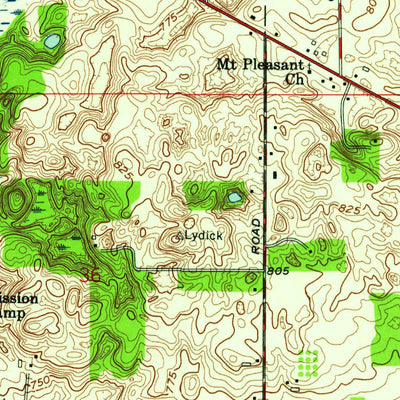 United States Geological Survey South Bend West, IN (1958, 24000-Scale) digital map
