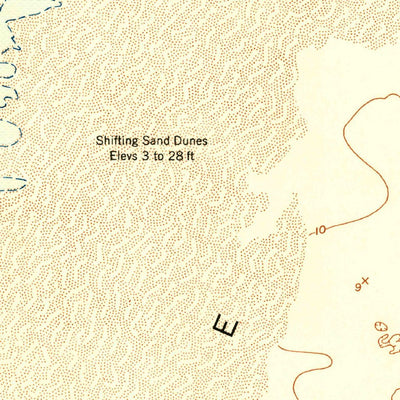 United States Geological Survey South Bird Island, TX (1951, 24000-Scale) digital map