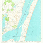 United States Geological Survey South Bird Island, TX (1951, 62500-Scale) digital map
