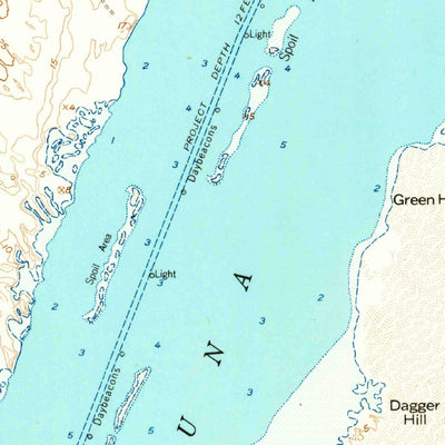 United States Geological Survey South Bird Island, TX (1951, 62500-Scale) digital map