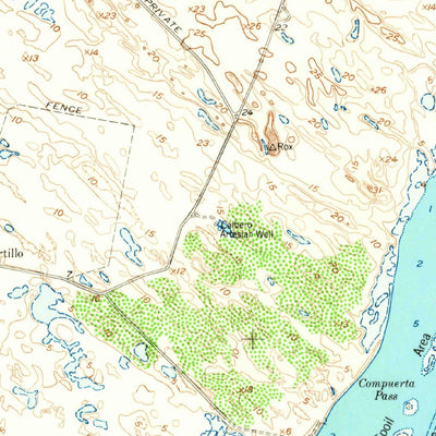 United States Geological Survey South Bird Island, TX (1951, 62500-Scale) digital map