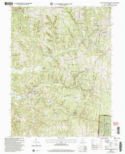 United States Geological Survey South Bloomingville, OH (2002, 24000-Scale) digital map
