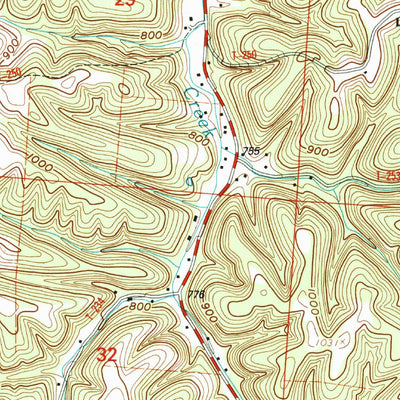 United States Geological Survey South Bloomingville, OH (2002, 24000-Scale) digital map