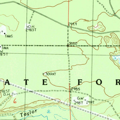 United States Geological Survey South Boardman, MI (1985, 24000-Scale) digital map