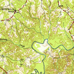 United States Geological Survey South Boston, VA-NC (1953, 62500-Scale) digital map