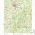 United States Geological Survey South Boston, VA-NC (1957, 62500-Scale) digital map