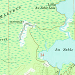 United States Geological Survey South Branch, MI (1968, 24000-Scale) digital map
