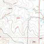 United States Geological Survey South Butte, WY (1953, 24000-Scale) digital map