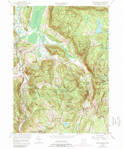 United States Geological Survey South Canaan, CT (1956, 24000-Scale) digital map