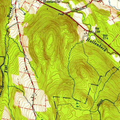 United States Geological Survey South Canaan, CT (1956, 31680-Scale) digital map