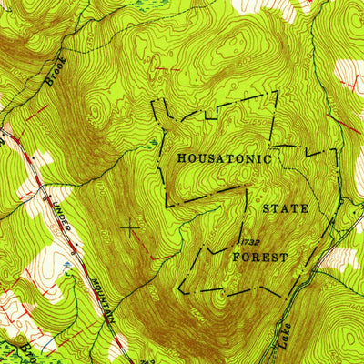 United States Geological Survey South Canaan, CT (1956, 31680-Scale) digital map