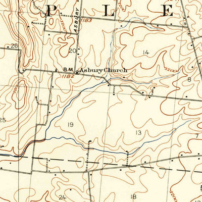 United States Geological Survey South Charleston, OH (1907, 62500-Scale) digital map