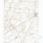 United States Geological Survey South Charleston, OH (1961, 24000-Scale) digital map