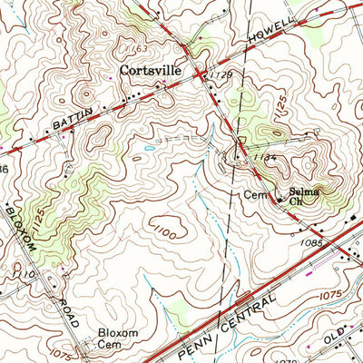 United States Geological Survey South Charleston, OH (1961, 24000-Scale) digital map