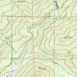 United States Geological Survey South China Mountain, CA (1986, 24000-Scale) digital map