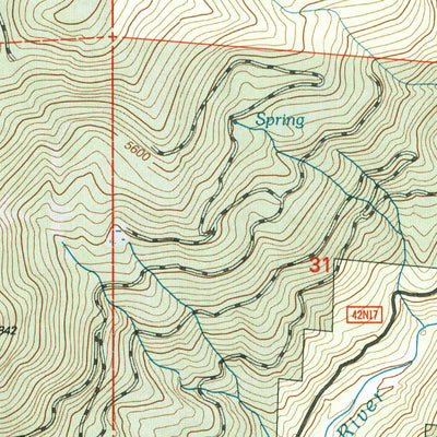 United States Geological Survey South China Mountain, CA (1998, 24000-Scale) digital map