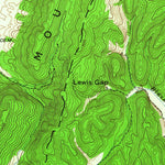 United States Geological Survey South Cleveland, TN (1943, 24000-Scale) digital map