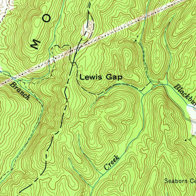 United States Geological Survey South Cleveland, TN (1965, 24000-Scale) digital map