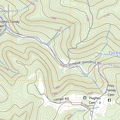 United States Geological Survey South Connellsville, PA (2023, 24000-Scale) digital map