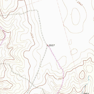 United States Geological Survey South Cowden Ranch, TX (1965, 24000-Scale) digital map