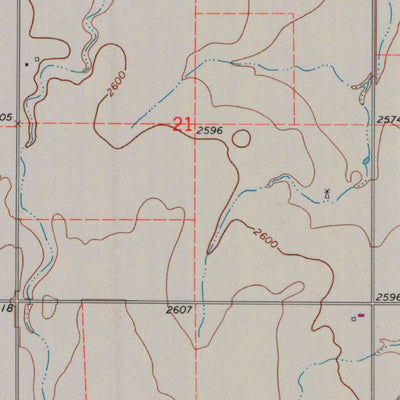 United States Geological Survey South Dodge, KS (1969, 24000-Scale) digital map