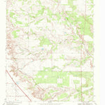 United States Geological Survey South Dokegood Creek, TX (1968, 24000-Scale) digital map