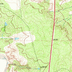 United States Geological Survey South Dokegood Creek, TX (1968, 24000-Scale) digital map