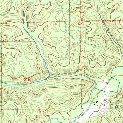 United States Geological Survey South Elma, WA (1986, 24000-Scale) digital map